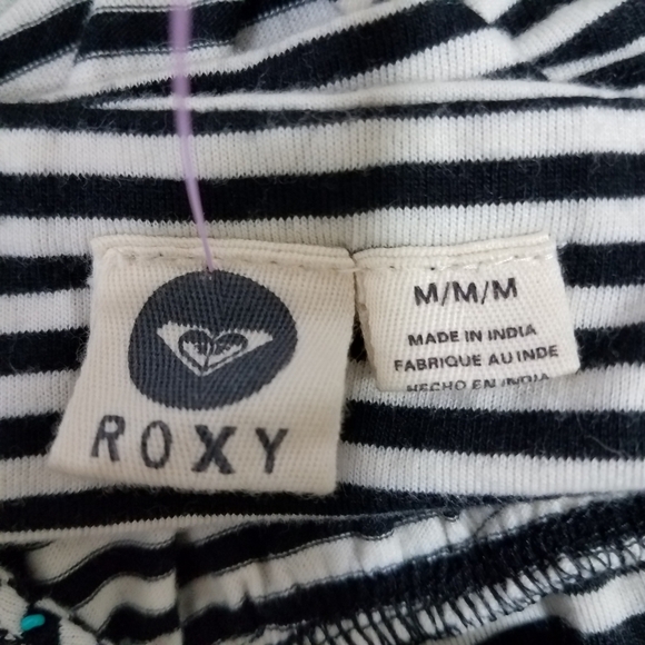 Roxy Stripe Sundress M Nwt - Picture 5 of 16